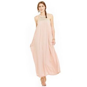 Chelsea & Violet Blush Maxi Dress